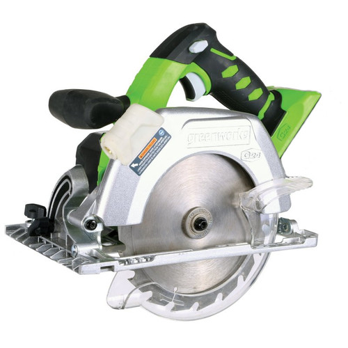 Circular Saws | Greenworks 32042A G-24 24V Cordless Lithium-Ion 6-1/2 in. Circular Saw (Tool Only) image number 0