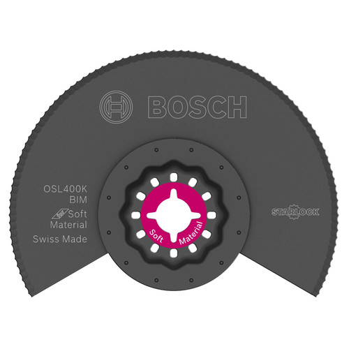 Multi Tools | Bosch OSL400K 4 in. Starlock Bi-Metal Serrated Knife Segmented Blade image number 0