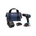 Hammer Drills | Bosch HDS183-02 18V 2.0 Ah Cordless Lithium-Ion Brushless Compact Tough 1/2 in. Hammer Drill Kit image number 0