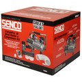 Nail Gun Compressor Combo Kits | SENCO PC0947 FinishPro 18 Gauge Brad Nailer and 0.5 HP 1 Gallon Oil-Free Hand Carry Air Compressor Combo Kit image number 1