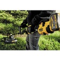 Outdoor Power Combo Kits | Dewalt DCST972X1DWOAS8HT-BNDL 60V MAX Brushless Lithium-Ion 17 in. Cordless String Trimmer Kit (9 Ah) and Articulating Hedge Trimmer Attachment Bundle image number 12