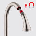 Fixtures | Hansgrohe 04215800 Talis C Higharc Single Hole Kitchen Faucet with Pull Down Spray (Steel Optik) image number 1