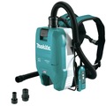 Vacuums | Makita GCV06T1 40V MAX XGT Brushless Lithium-Ion Cordless 1/2 Gallon HEPA Filter AWS Capable Backpack Dry Dust Extractor Kit (5 Ah) image number 1