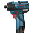 Impact Drivers | Bosch PS42-02 12V MAX 2.0 Ah Cordless Lithium-Ion EC Brushless 1/4 in. Hex Impact Driver Kit image number 1