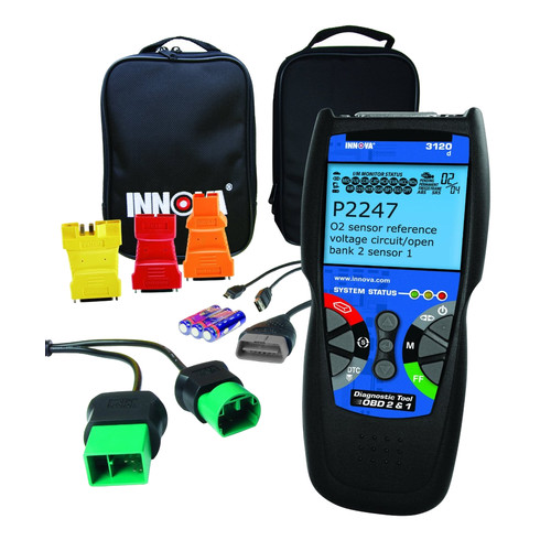 Tire Repair | Innova 3120 OBD2&1 Code Reader Tool Kit with ABS image number 0