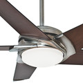 Ceiling Fans | Casablanca 59106 54 in. Stealth DC Brushed Nickel Ceiling Fan with Light and Remote image number 3