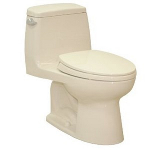 Fixtures | TOTO MS854114E#03 Eco UltraMax Elongated 1-Piece Floor Mount Toilet (Bone) image number 0