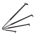 Wrecking & Pry Bars | Sunex 9804 4-Piece Rolling Head Pry Bar Set image number 3