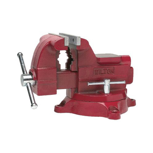 Vises | Wilton 11126 674, Utility Workshop Vise , 4-1/2 in. Jaw Width, 4 in. Jaw Opening, 2-5/8 in. Throat Depth image number 0