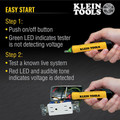 Measuring Tools | Klein Tools NCVT1P 1.5V Non-Contact 50 - 1000V AC Cordless Voltage Tester Pen image number 2