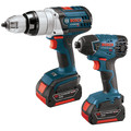 Combo Kits | Bosch CLPK221-181 18V Lithium-Ion 1/2 in. Hammer Drill and Impact Driver Combo Kit image number 0
