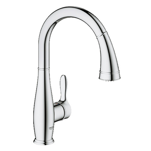 Fixtures | Grohe 30213000 Parkfield Single Hole Kitchen Faucet (Starlight Chrome) image number 0