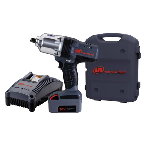 Impact Wrenches | Ingersoll Rand W7150-K12 20V 5.0 Ah Cordless Lithium-Ion 1/2 in. High-Torque Impact Wrench with 1 Battery image number 0