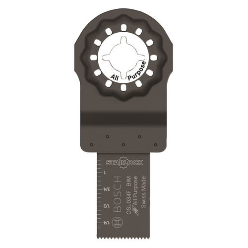 Multi Tools | Bosch OSL034F 3/4 in. Starlock Bi-Metal Plunge Cut Blade image number 0