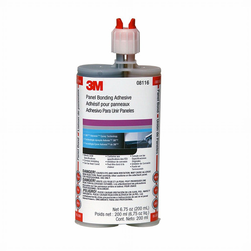Liquid Compounds | 3M 8116 Automix Panel Bonding Adhesive 200 mL Cartridge image number 0