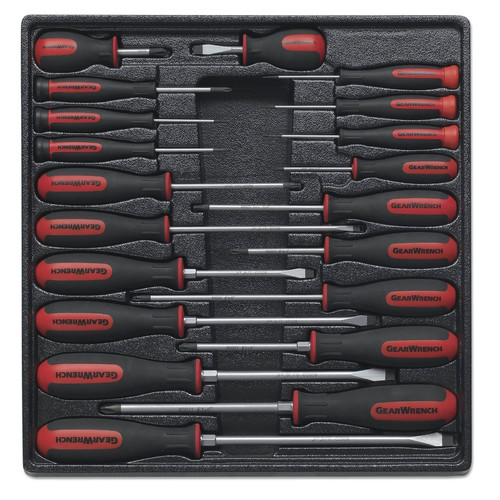 Screwdrivers | GearWrench 80066 20-Piece Master Dual Material Screwdriver Set image number 0