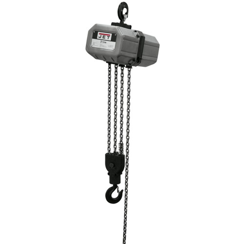 Hoists | JET 3SS-1C-15 230V SSC Series 6.6 Speed 3 Ton 15 ft. Lift 1-Phase Electric Chain Hoist image number 0
