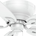 Ceiling Fans | Casablanca 54103 Durant 54 in. Transitional Snow White Plywood Indoor Ceiling Fan image number 2