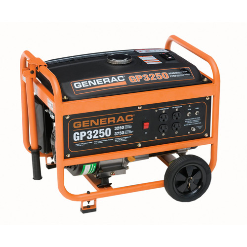 Portable Generators | Factory Reconditioned Generac GP3250 GP Series 3,250 Watt Portable Generator (CARB) image number 0