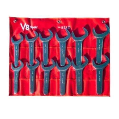 Wrenches | V8 Tools 9212 12-Piece SAE Jumbo Service Wrench Set image number 0