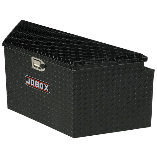 Specialty Truck Boxes | JOBOX 415002D 33 in. Long Aluminum Trailer Tongue Box - Black image number 0