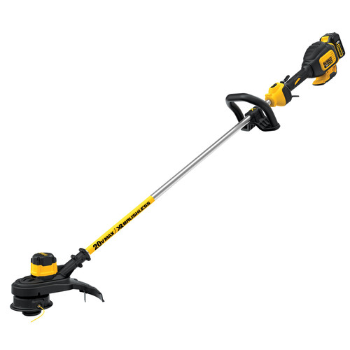 String Trimmers | Factory Reconditioned Dewalt DCST920P1R 20V MAX 5.0 Ah Cordless Lithium-Ion Brushless String Trimmer image number 0