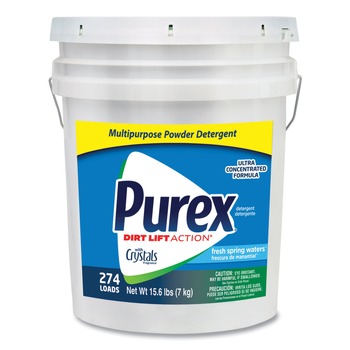  | Purex DIA 06355 Ultra Dry Crystals Fragrance 15.6 lbs. Pail Multipurpose Detergent Powder