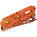 Laser Levels | Klein Tools LBL100 Magnetic 0.85 in. x 7.3 in. x 1.84 in. Cordless Laser Level with Bubble Vials image number 0