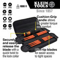 Screwdrivers | Klein Tools 32288 8-in-1 Insulated Interchangeable Screwdriver Set image number 3