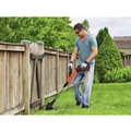 String Trimmers | Black & Decker LST522 20V MAX Lithium-Ion 2-Speed 12 in. Cordless String Trimmer/Edger Kit (2.5 Ah) image number 9