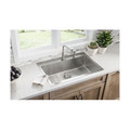 Fixtures | Elkay ECTSRS33229BG2 Crosstown Universal Mount 33 in. x 22 in. Single Basin Kitchen Sink (Stainless Steel) image number 2