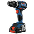 Hammer Drills | Bosch GSB18V-535CB15 18V EC Brushless Lithium-Ion Connected-Ready 1/2 in. Cordless Hammer Drill Driver with CORE18V 4 Ah Compact Battery image number 1