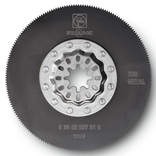 Oscillating Tool Blades | Fein 63502097230 3-3/8 in. Round High-Speed Steel Circular Oscillating Saw Blade (5-Pack) image number 0