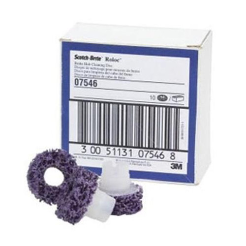 Grinding Sanding Polishing Accessories | 3M 7546-BX Brake Hub Cleaning Disc (10-Pack) image number 0