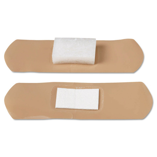 Bandages | Curad NON85100 Pressure Adhesive Bandages, 2 3/4-in X 1-in, 100/box image number 0