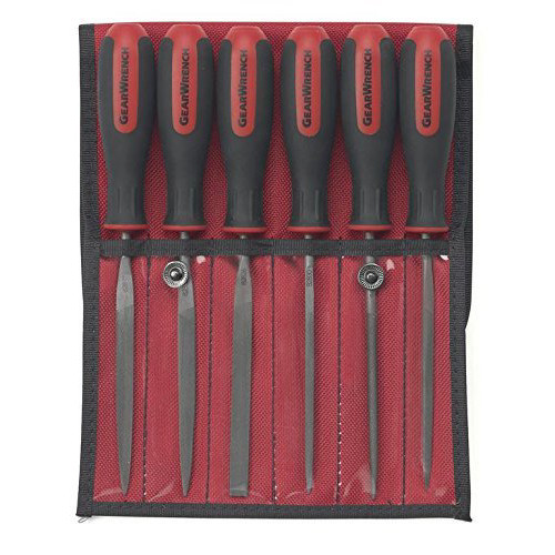 Chisels Files and Punches | GearWrench 82821 6 pc. Mini File Set image number 0