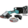 Cut Off Grinders | Makita XAG23ZU1 18V X2 LXT Lithium-Ion Brushless Cordless 9 in. Paddle Switch Cut-Off/Angle Grinder with Electric Brake and AWS (Tool Only) image number 0