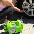 Portable Air Compressors | Greenworks G-Max 40V Cordless Lithium-Ion 1/2 Gallon Air Compressor image number 3