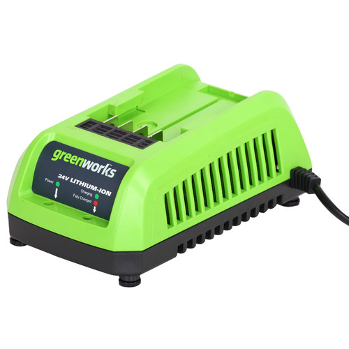 Chargers | Greenworks 29702 Enhanced 24V Lithium-Ion Charger image number 0
