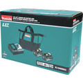 Battery and Charger Starter Kits | Makita BL1840BDC2 18V LXT Lithium-Ion Battery and Rapid Optimum Charger Starter Pack (4 Ah) image number 6