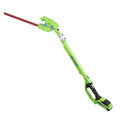 Hedge Trimmers | Greenworks 2300002 G 24 24V Cordless Lithium-Ion 20 in. Long Reach Hedge Trimmer (Tool Only) image number 0