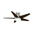 Ceiling Fans | Casablanca 59019 44 in. Contemporary Isotope Brushed Nickel Espresso Indoor Ceiling Fan image number 0
