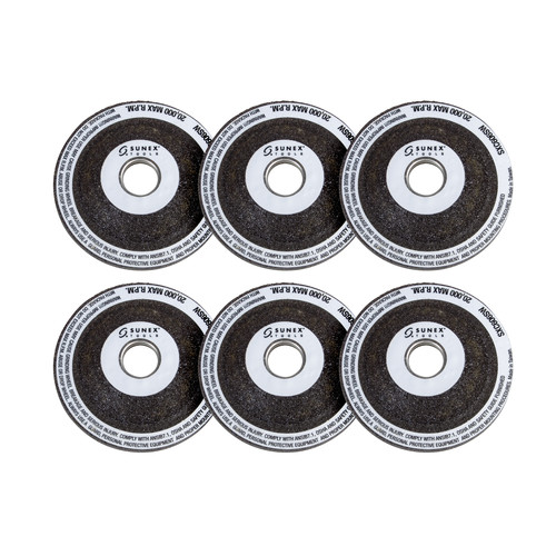 Grinding, Sanding, Polishing Accessories | Sunex SXC606GW6 2 in. Grinding Wheels (6-Pack) image number 0