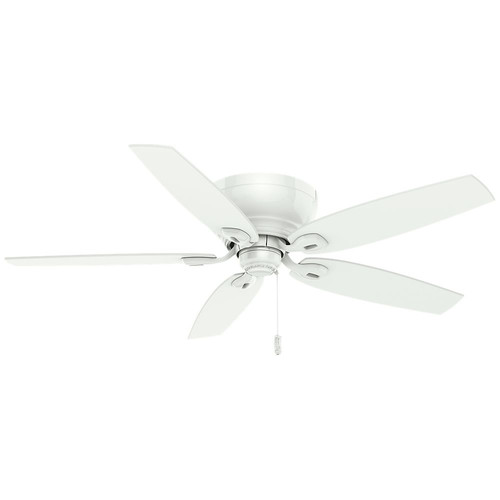 Ceiling Fans | Casablanca 54103 Durant 54 in. Transitional Snow White Plywood Indoor Ceiling Fan image number 0