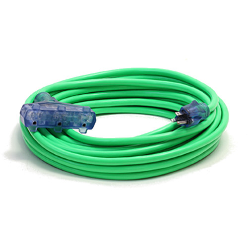 Extension Cords | Century Wire 15A-12-3-TRIPLE-CGM-CORD Pro Glo 15 Amp 12/3 AWG Triple Tap CGM Extension Cord image number 0
