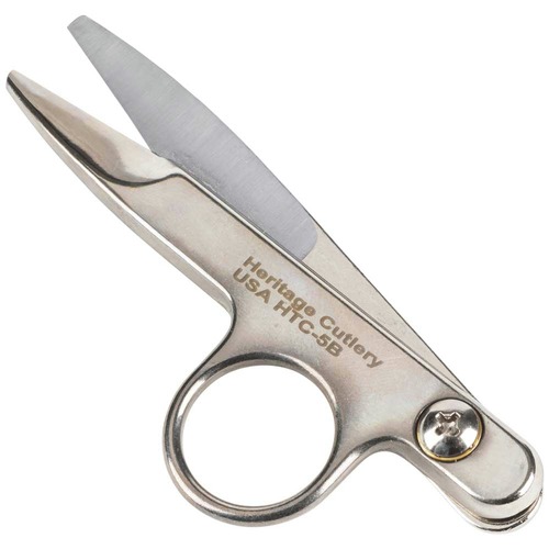 Snips | Klein Tools GHTC5B 4-1/2 in. Threadclip with Spring Action and Blunt Tips image number 0
