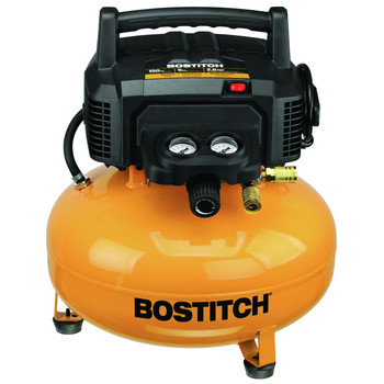  | Bostitch 0.8 HP 6 Gallon Oil-Free Pancake Air Compressor