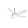 Ceiling Fans | Casablanca 59091 54 in. Contemporary Stealth Snow White Indoor Ceiling Fan image number 0
