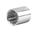 Sockets | Klein Tools 65811 1/2 in. Drive 1-1/8 in. Standard 12-Point Socket image number 3