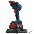 Impact Drivers | Bosch IDH182WC-102 18V 2.0Ah Cordless Lithium-Ion 1/2 in. Brushless Socket Ready Impact Driver Wireless Kit image number 1